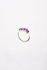 Churumbela Amatista Corte Esmeralda Oro Amarillo