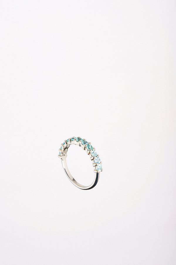 Churumbela Apatita Corte Brillante Oro Blanco