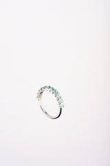 Churumbela Apatita Corte Brillante Oro Blanco