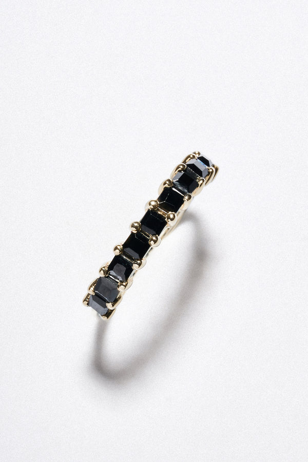 Churumbela Onix Corte Cuadrado Oro Blanco