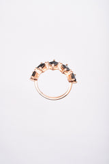 Churumbela Onix Cuadrado Oro Rosa