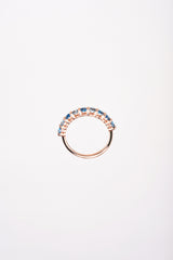 Churumbela Topacio Corte Brillante Oro Rosa