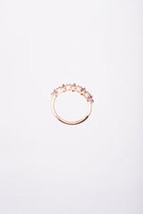 Churumbela Zafiro Morado Corte Princesa Oro Rosa